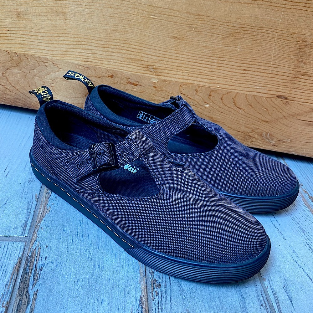 Dr. Doc Martens Winona T-Strap Canvas Sneakers 7